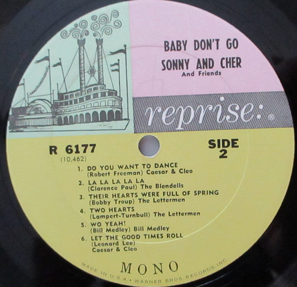 Sonny And Cher And Friends* : Baby Don't Go (LP, Comp, Mono)