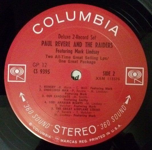 Paul Revere & The Raiders Featuring Mark Lindsay : Two All-Time Great Selling LP's/One Great Package (2xLP, Comp)