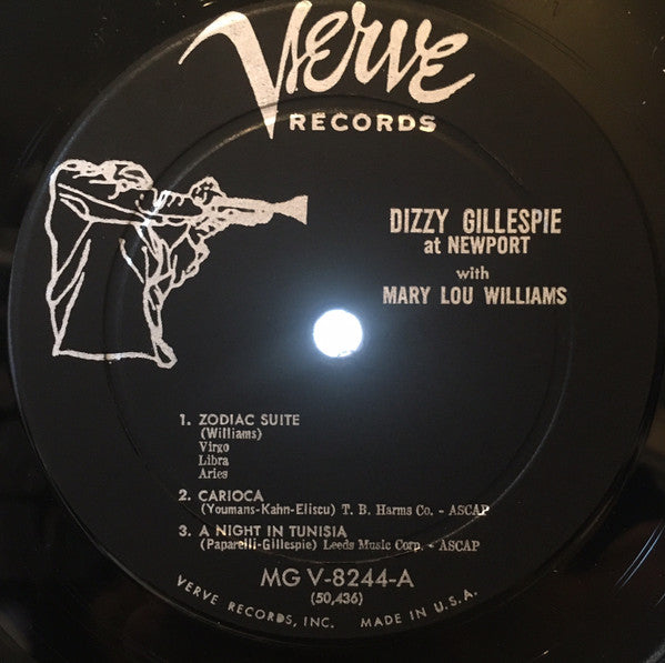 Count Basie & Joe Williams / Dizzy Gillespie & Mary Lou Williams : At Newport (LP, Album, Mono)