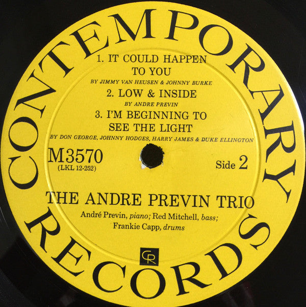André Previn's Trio Jazz* : King Size! (LP, Album, Mono)