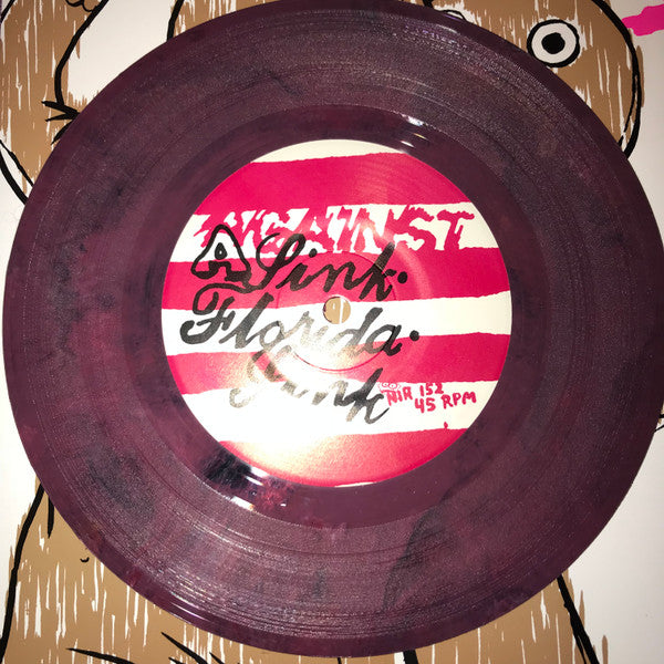 Against Me! : Sink, Florida, Sink / Unsubstantiated Rumors (7", Single, Pur)