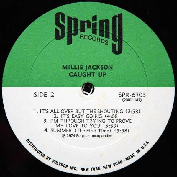 Millie Jackson : Caught Up (LP, Album, All)