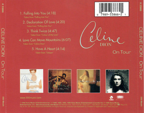 Celine Dion* : On Tour (CD, Ltd)