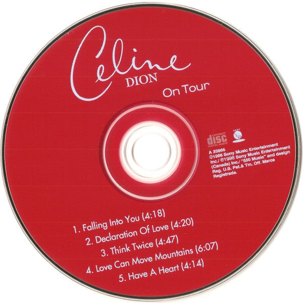 Celine Dion* : On Tour (CD, Ltd)