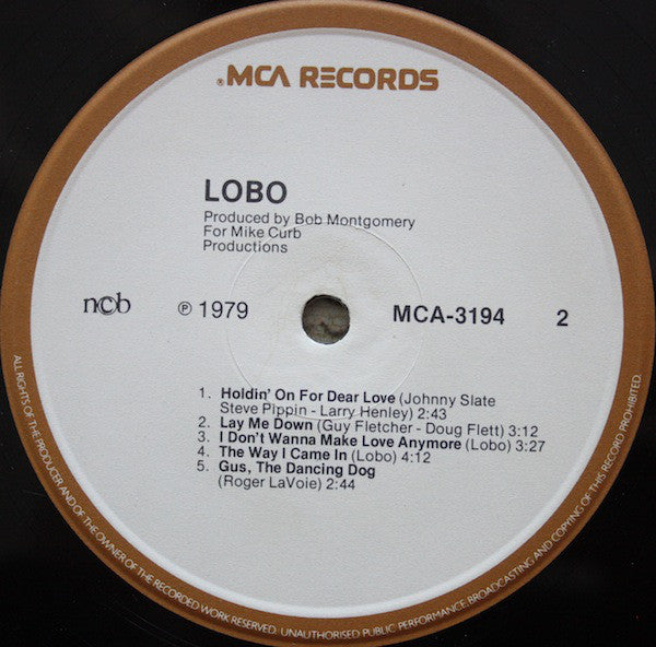 Lobo (3) : Lobo (LP, Album)