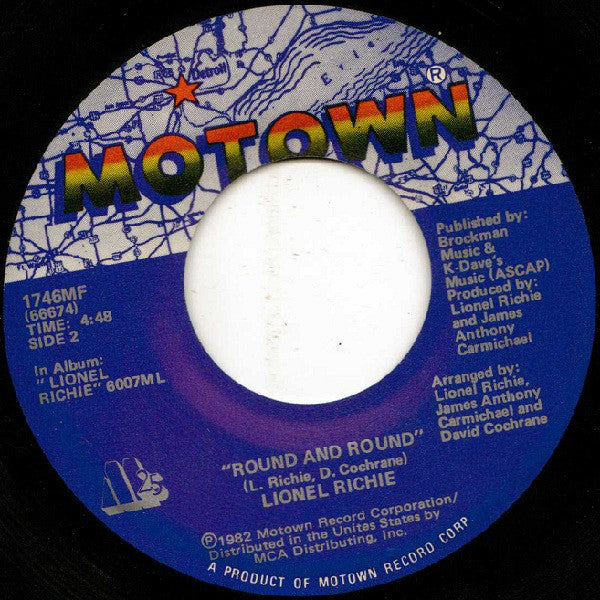 Lionel Richie : Stuck On You (7", Single)
