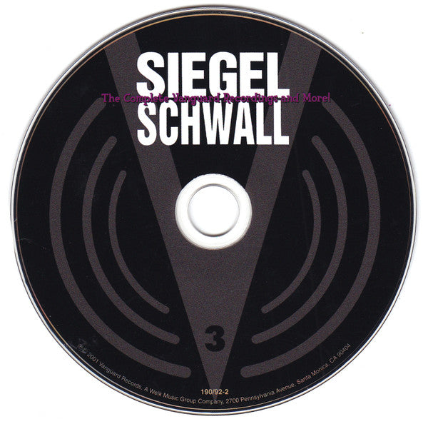 The Siegel-Schwall Band : The Complete Vanguard Recordings And More! (3xCD, Comp)