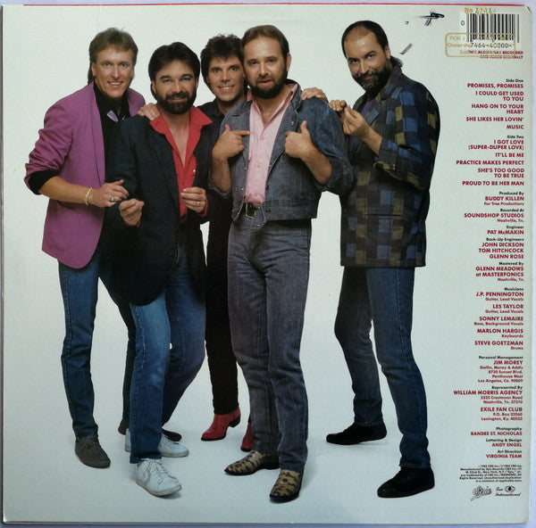 Exile (7) : Hang On To Your Heart (LP, Album, Ter)