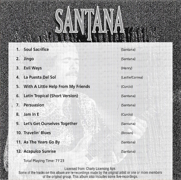 Santana : Santana (CD, Comp)