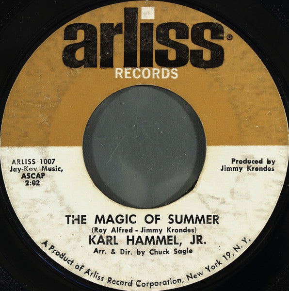 Karl Hammel Jr. : Summer Souvenirs (7", Single, Styrene)