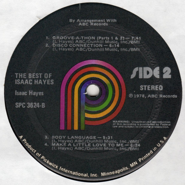 Isaac Hayes : The Best Of Isaac Hayes (LP, Comp, RM)