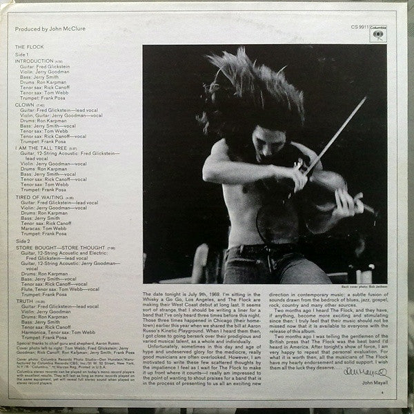 The Flock : The Flock (LP, Album)