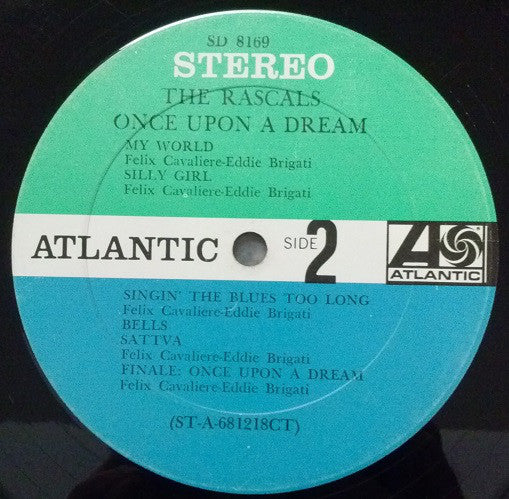 The Rascals : Once Upon A Dream (LP, Album, CT )