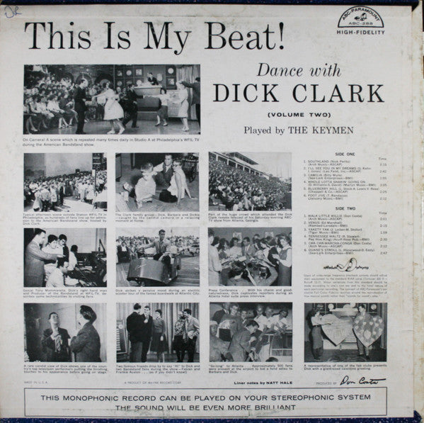 The Keymen : This Is My Beat! Dance With Dick Clark Vol.2 (LP, Album, Mono)