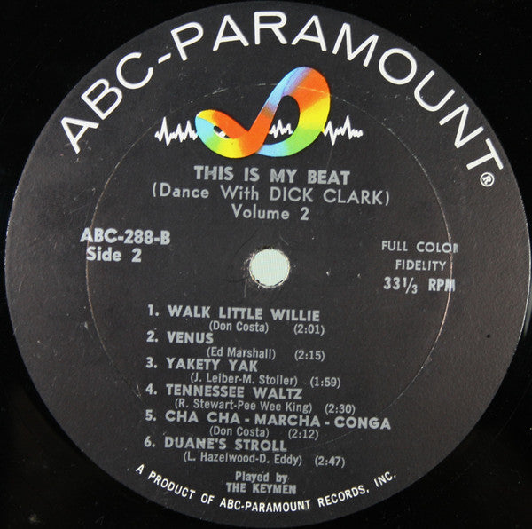 The Keymen : This Is My Beat! Dance With Dick Clark Vol.2 (LP, Album, Mono)