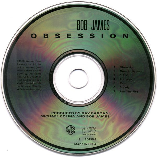 Bob James : Obsession (CD, Album, RE)
