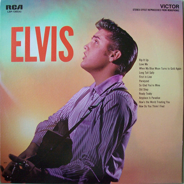 Elvis Presley : Elvis (LP, Album, RE, Bla)