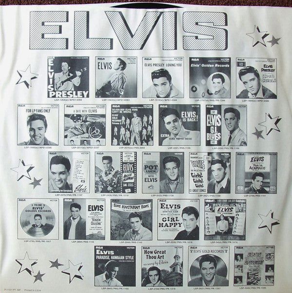 Elvis Presley : Elvis (LP, Album, RE, Bla)