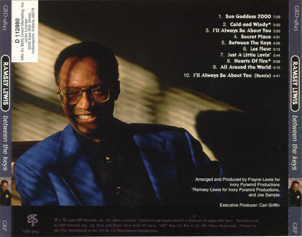 Ramsey Lewis : Between The Keys (CD, Club)