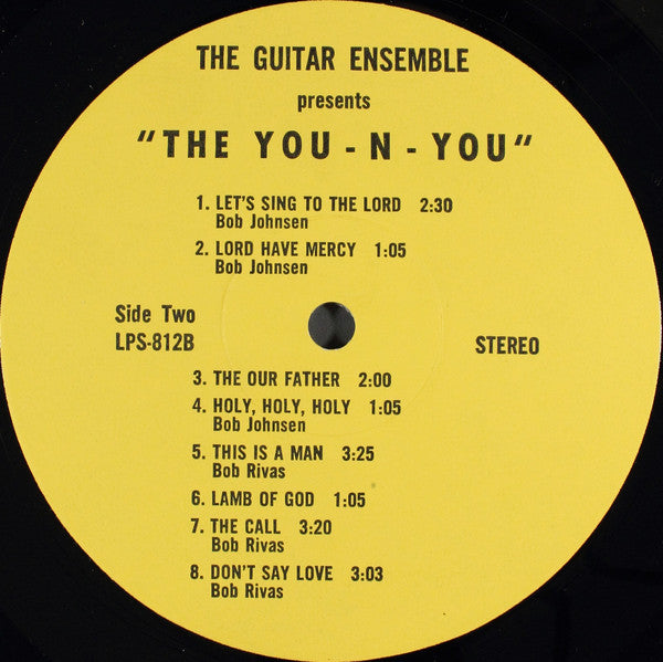 The Guitar Ensemble : The You-N-You (LP, Album)