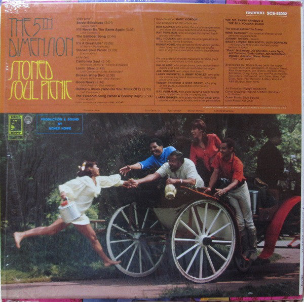 The 5th Dimension* : Stoned Soul Picnic (LP, Album, Res)