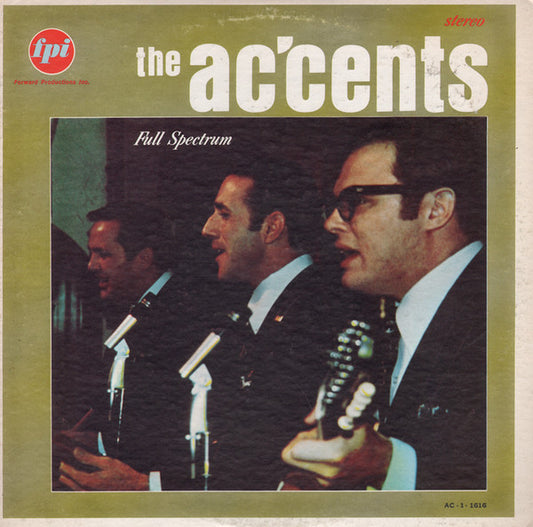 The Accents (10) : Full Spectrum (LP, Album)