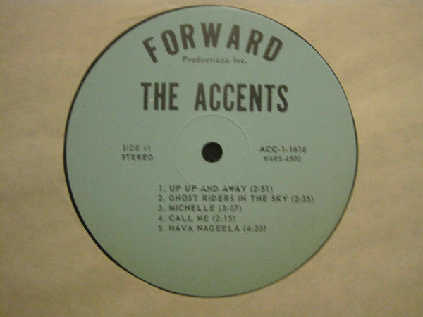 The Accents (10) : Full Spectrum (LP, Album)