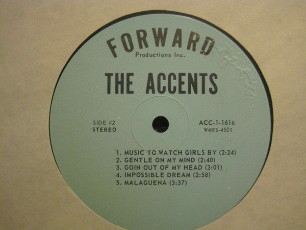 The Accents (10) : Full Spectrum (LP, Album)