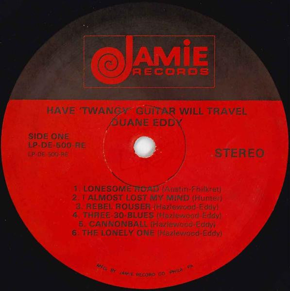 Duane Eddy : Have "Twangy" Guitar Will Travel (LP, Album, RE)