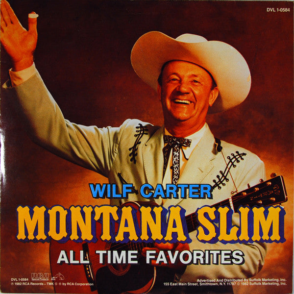 Wilf Carter : Montana Slim - All Time Favorites (LP, Comp)