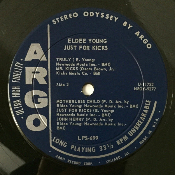 Eldee Young : Just For Kicks (LP, Album)
