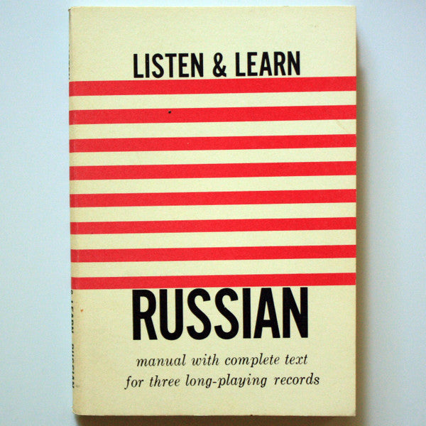 No Artist : Listen & Learn Russian (3xLP, + Box)