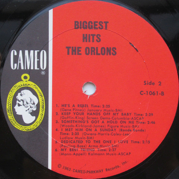 The Orlons : Biggest Hits (LP, Comp)