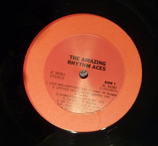 The Amazing Rhythm Aces : Amazing Rhythm Aces (LP, Album, RE)