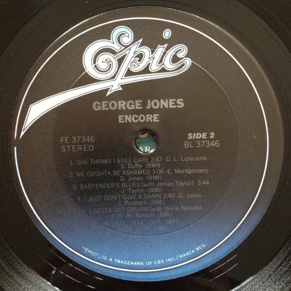 George Jones (2) : Encore (LP, Comp)