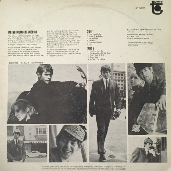 Ian Whitcomb : You Turn Me On! (LP, Album, Duo)