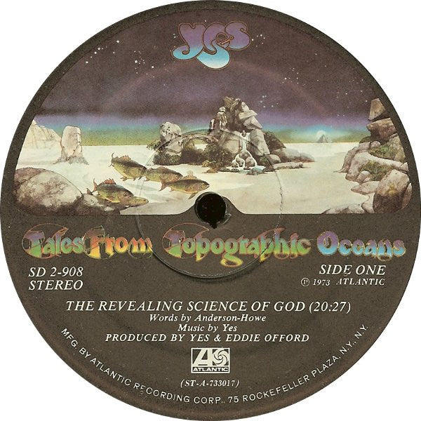 Yes : Tales From Topographic Oceans (2xLP, Album, PR )