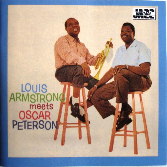 Louis Armstrong, Oscar Peterson : Louis Armstrong Meets Oscar Peterson (CD, Club, RE)