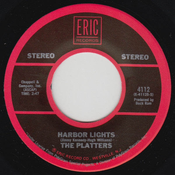 The Platters : Smoke Gets In Your Eyes / Harbor Lights (7")