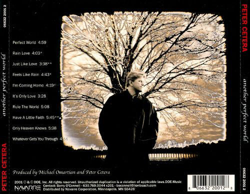 Peter Cetera : Another Perfect World (CD, Album)