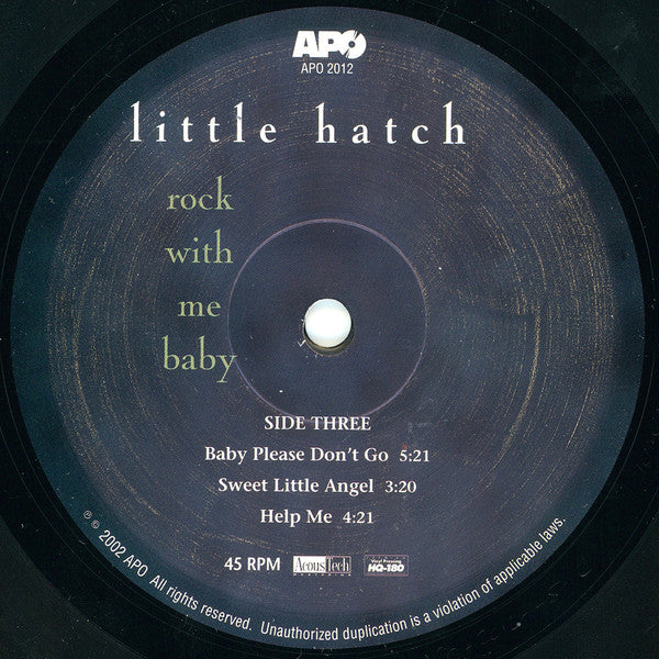 Little Hatch : Rock With Me Baby (2x12", Album, 180)