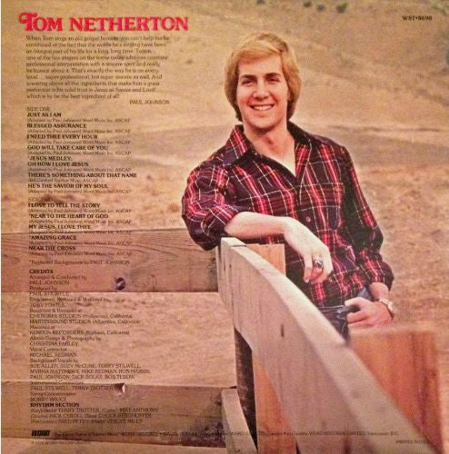 Tom Netherton : Just As I Am (LP, Album)