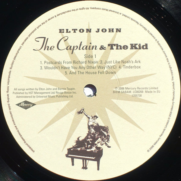 Elton John : The Captain & The Kid (LP, Album)