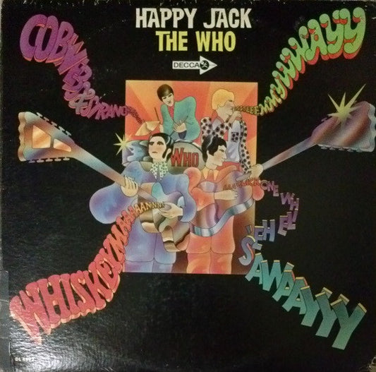 The Who : Happy Jack (LP, Album, Mono, Glo)