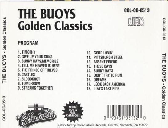 The Buoys : Golden Classics (CD, Comp)