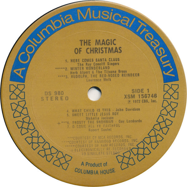 Various : The Magic Of Christmas (3xLP, Comp, Club, Ter)