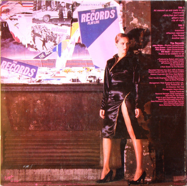 The Records : The Records (LP, Album, RI )