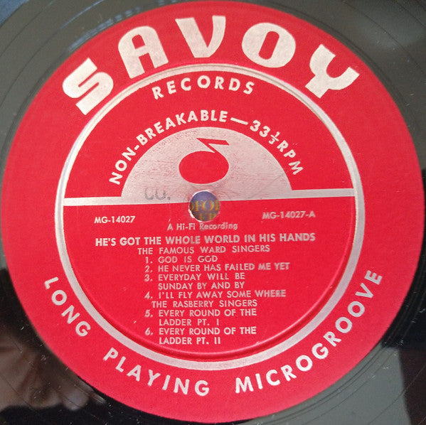 Clara Ward And The Ward Singers* / The Lawrence Roberts Singers / The Raymond Rasberry Singers : He's Got The Whole World In His Hands (LP)