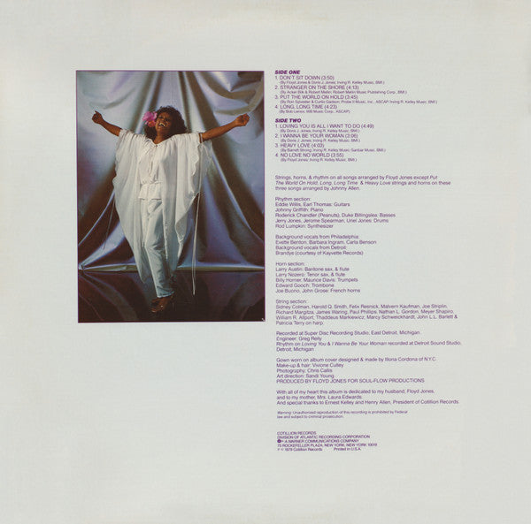 Dee Edwards : Heavy Love (LP, Album, RI )