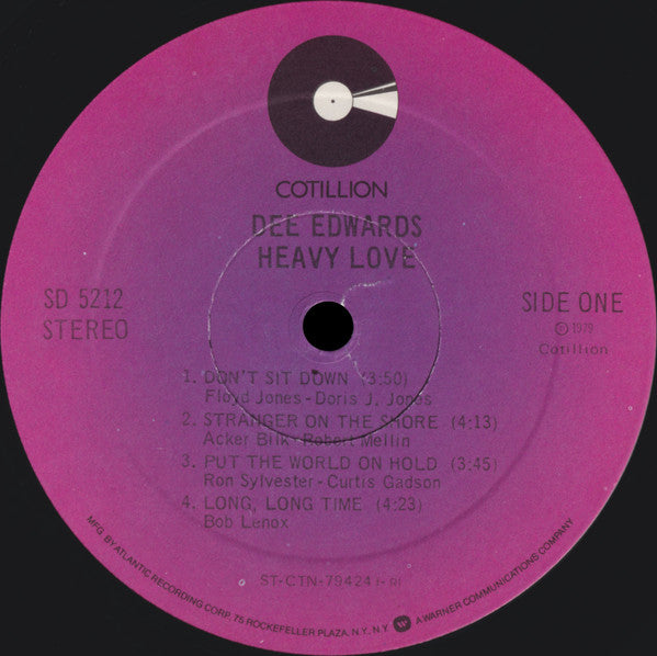 Dee Edwards : Heavy Love (LP, Album, RI )